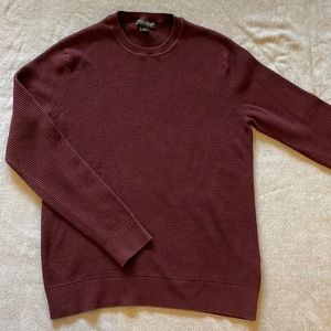 Banana Republic Thermal Knit Cotton crew neck sweater, Size S